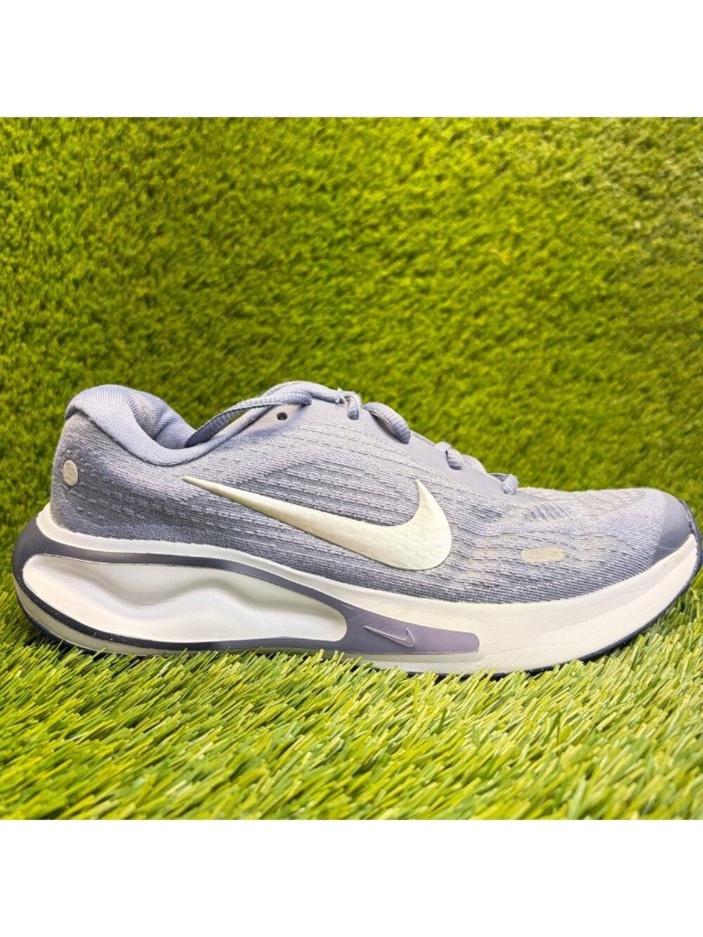 Nike Journey Run Womens Size 8.5 Blue White Athletic Running Shoes Sneakers